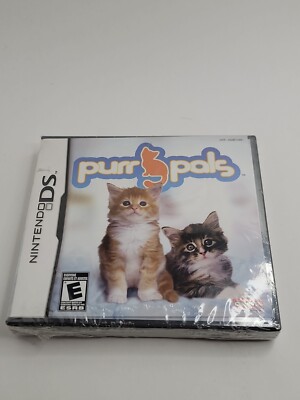 Purr Pals (Nintendo DS, 2007) Crave ENT  *FACTORY SEALED* CIB NEW