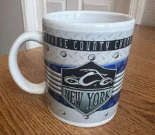 2005 Orange County Choppers Inc. MUG Cup OCC Club NEW YORK Lowrider moto