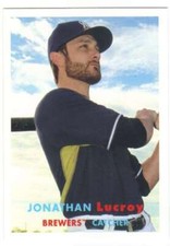 2015 Topps Archives #44 Jonathan Lucroy NM-MT Brewers (1957 Topps) ID:21895