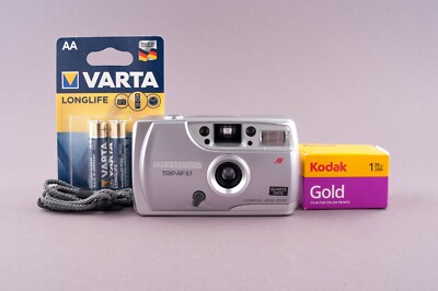 Olympus TRIP AF 61 Quartz Date 35mm Point&Shoot Film Camera