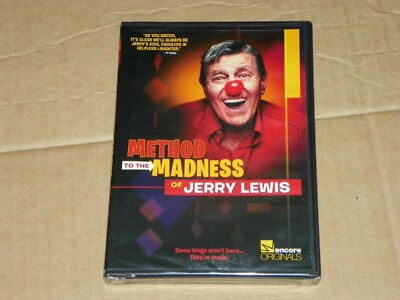 METHOD TO THE MADNESS OF *JERRY LEWIS* - ENCORE DOCUMENTARY - DVD=NEW-A-12