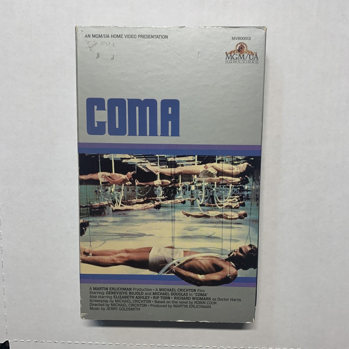 Coma (1978) on VHS Cult Horror/Thriller Michael Douglas Orig MGM