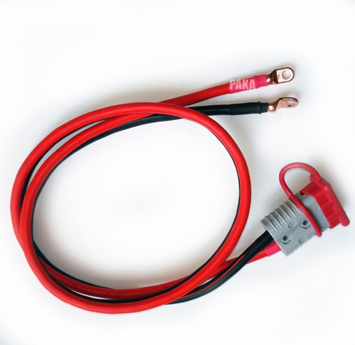 NEW GENERATION OF PROFESSIONAL BOOSTER CABLE - 2 IN 1 . 30 FEET,1 GAUGE - Foto 7 di 7