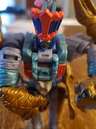 1999 Hasbro Transformers Dinobots Deluxe Heroic Maximal Striker Stegosaurus - Picture 7 of 7