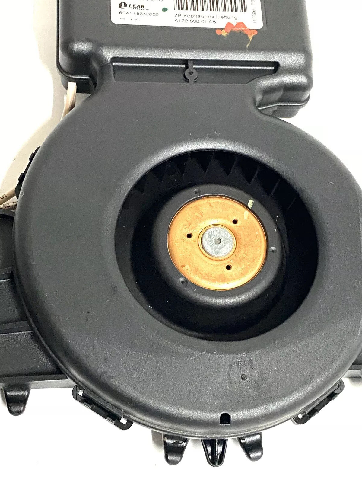 R172 GENUINE 2012 SLK350 MERCEDES BENZ RADIAL BLOWER (A1728300108  