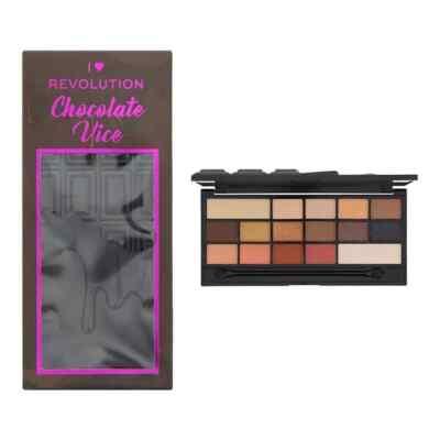 Makeup Revolution I Heart Makeup CHOCOLATE VICE Lidschatten Palette NEU