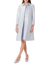 Hobbs Womens Pale Blue Adela Coat
