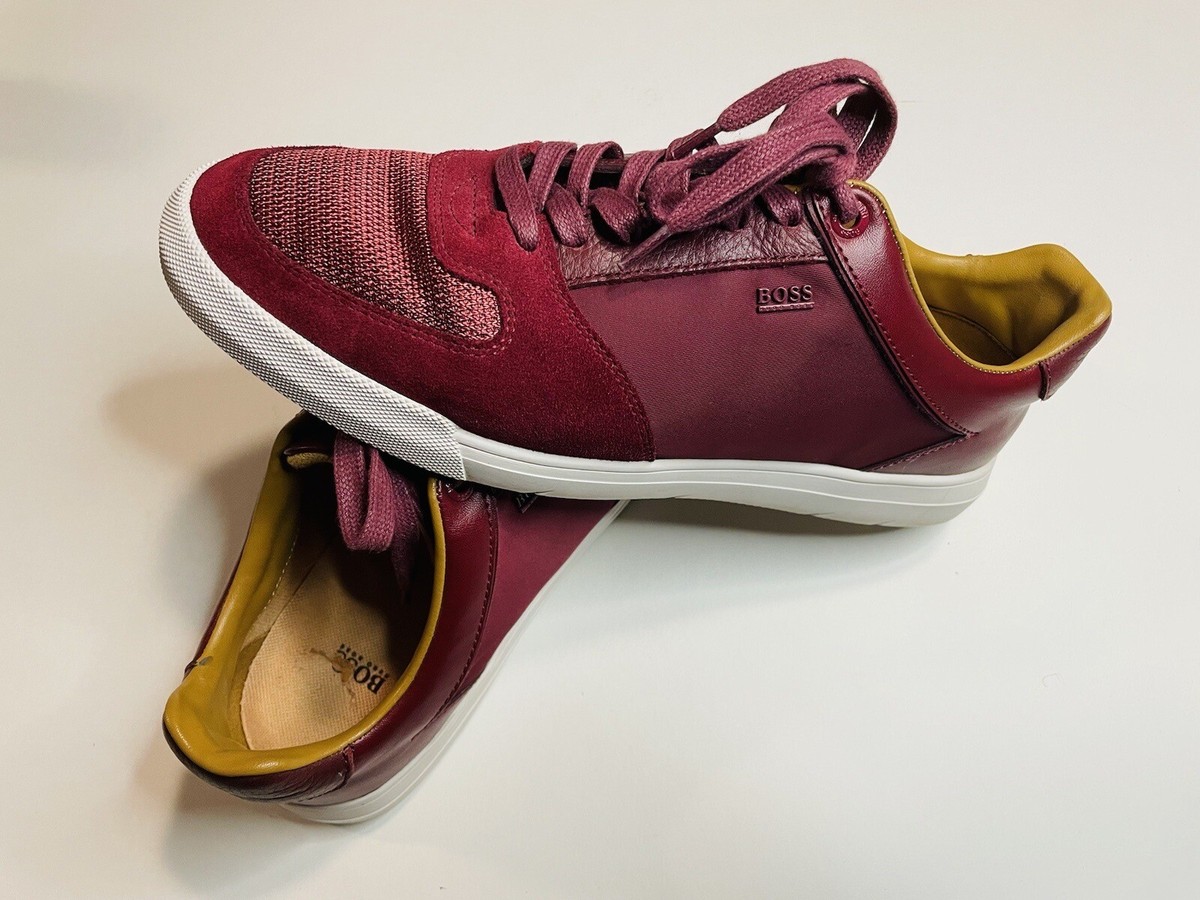 Hugo Boss Women’s Cosmo Lace Up Tennis Classic Sneakers Size 39