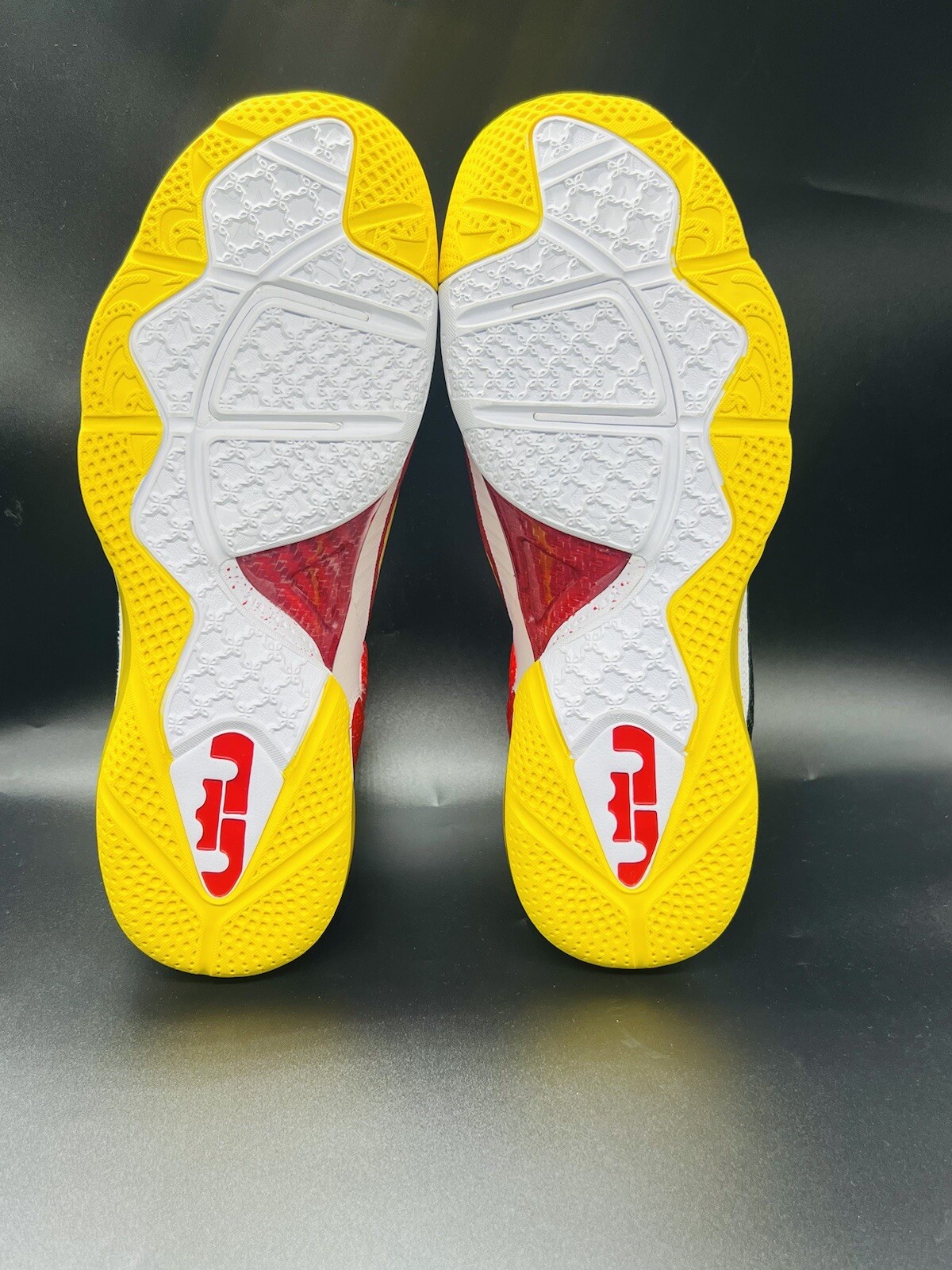 Size 13 - Nike LeBron 9 SAMPLE Deadstock “Championship Pack” Red/White/Yellow image 5