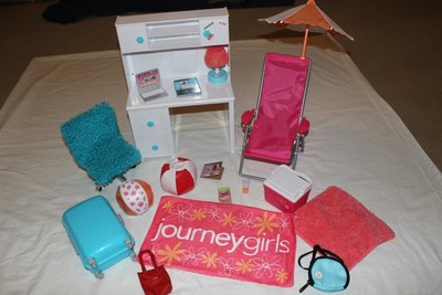 Our Generation Journey Girls Doll Big Lot White Desk Accessories