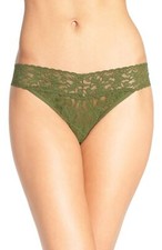 Hanky Panky Women's Signature Lace Low Rise Thong Style-4811 Woodforest One Size