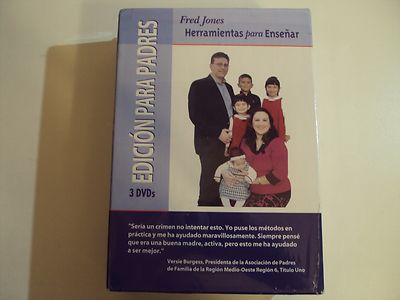 Fred Jones Tools for Teaching Parent Edition Spanish Version 3 DVDs Para Padres