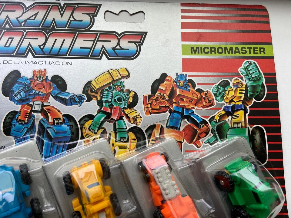 Transformers G1 1990 MONSTER TRUCKS PATROL MOSC micromaster hasbro mb - Image 2 of 4