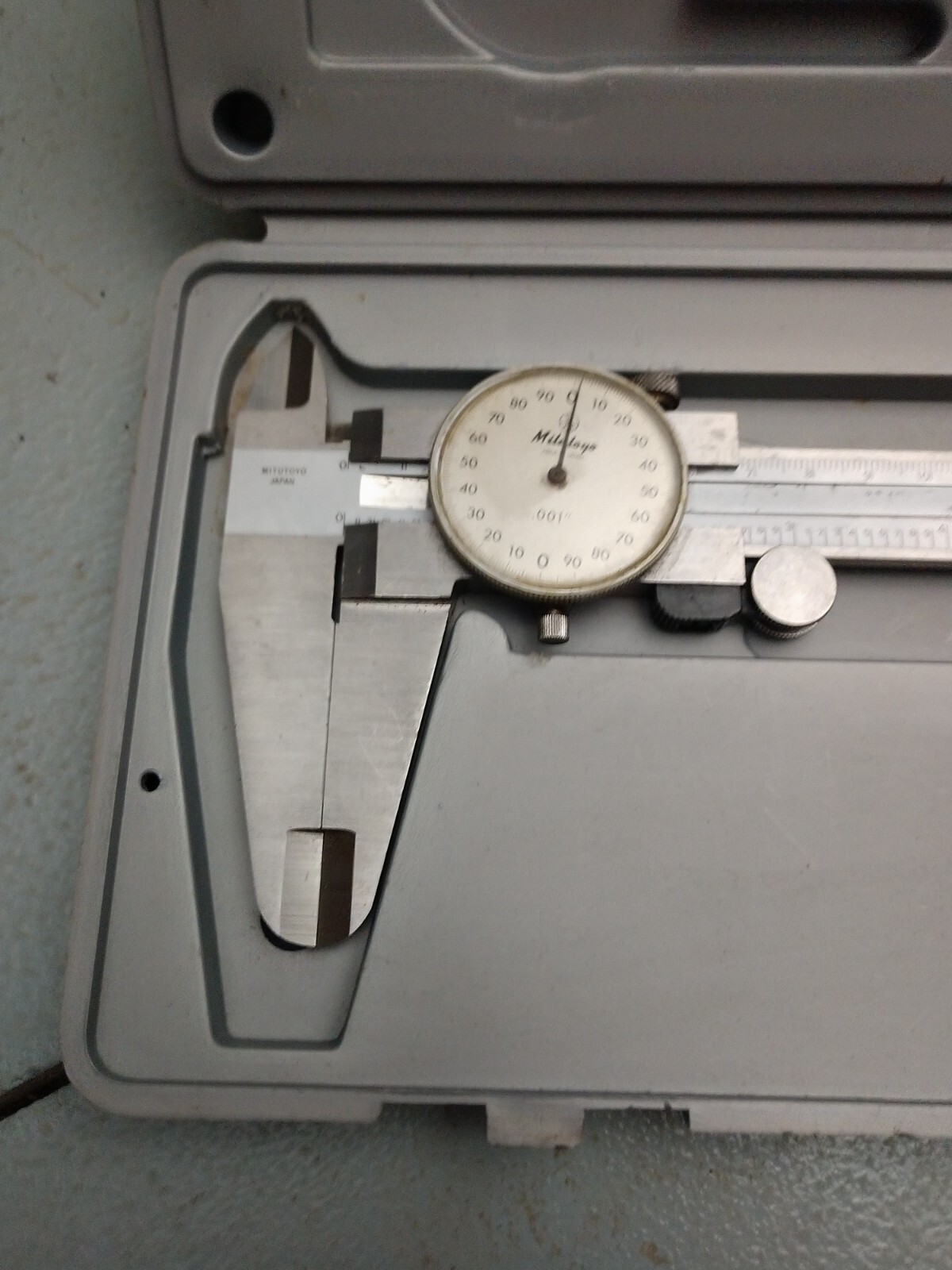 MITUTOYO 12 INCH DIAL CALIPER No. 505628 in case eBay