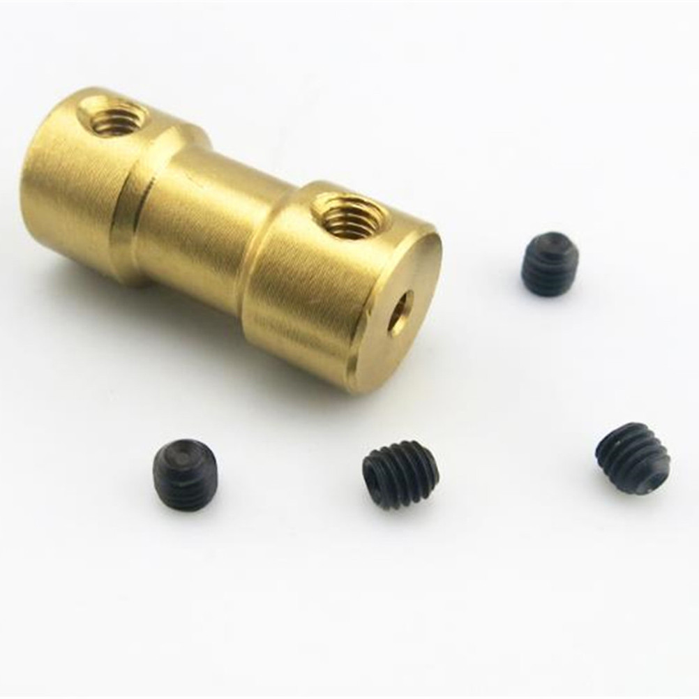 2/3/3.17/4/5mm Motor Copper Shaft Coupling Coupler Connector Sleeve Adapter_tu