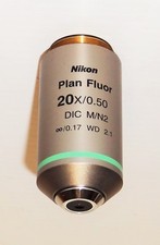 Nikon Microscope CFI PlanFluor 20X Objective