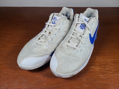 Nike Boys Kyrie Flytrap II Sneakers White Blue AQ3412-140 Size 6Y