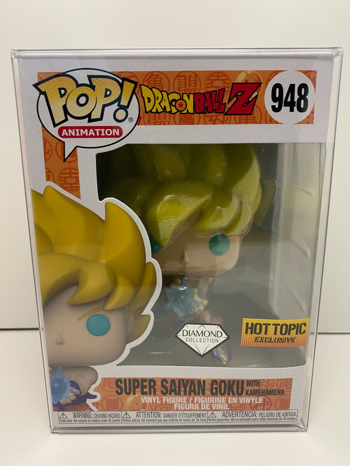 diamond goku funko pop hot topic