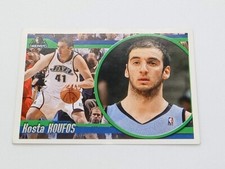 2010 Panini Kosta Koufos Jazz Album Sticker NBA Figure #234