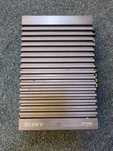 Original Sony Stereo Verstärker Endstufe Oldtimer XM-4020 - Bild 2 von 7
