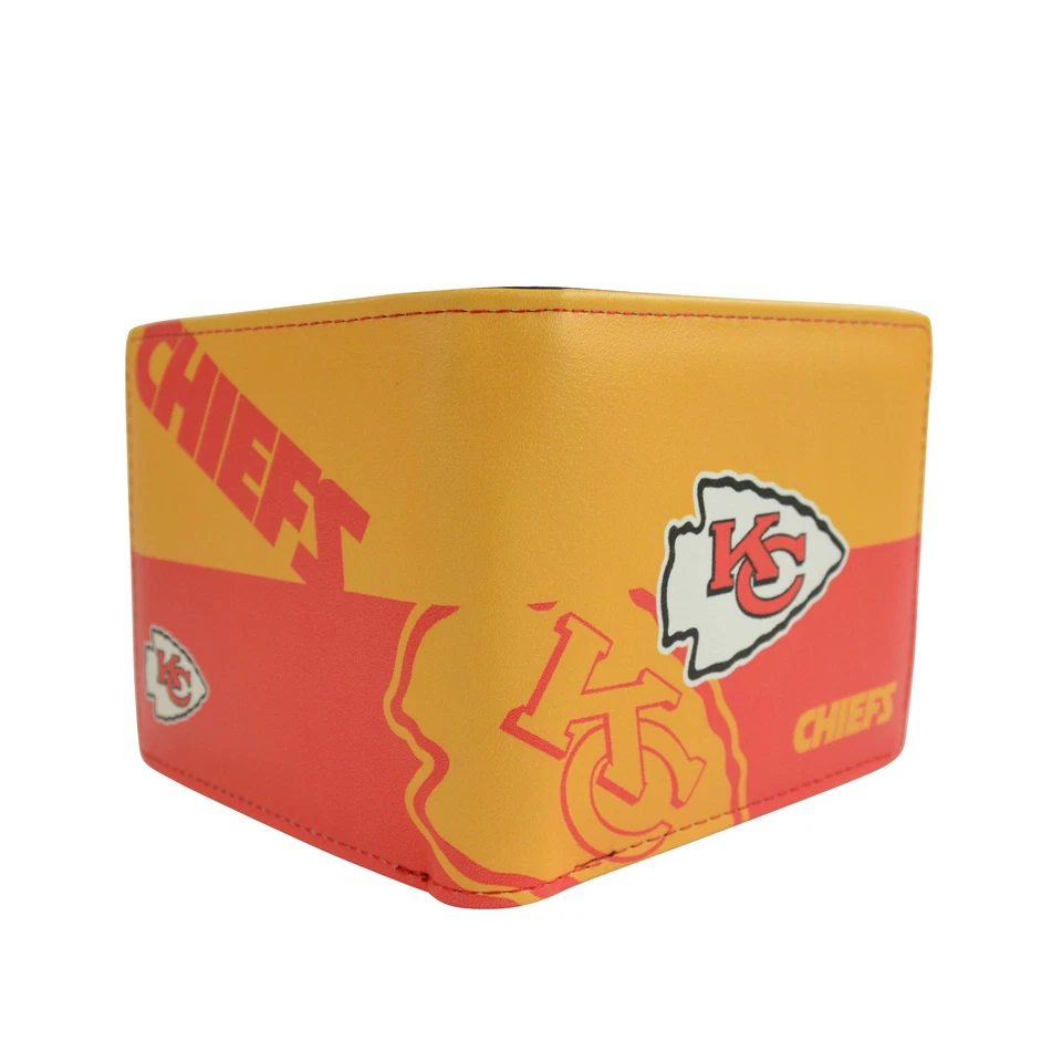NFL Kansas City Chiefs Coche Camión Alfombrillas Cuero Sintético Billetera Conjunto Foto 3 de 4