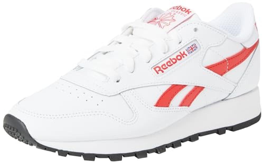 (TG. 39 EU) Reebok Classic Leather, Scarpe da Ginnastica Unisex - Adulto, Ftwwht