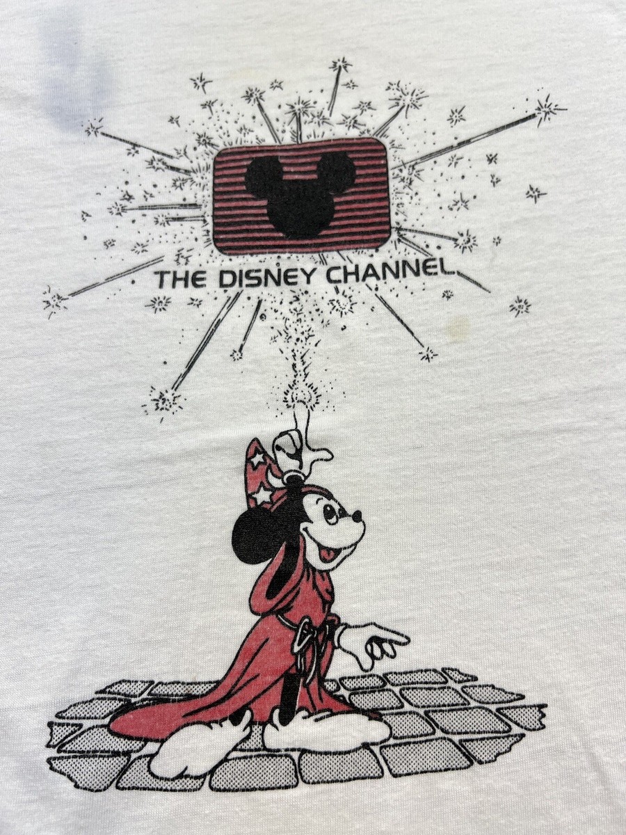 【80s】MICKEYMOUSEミッキーマウス FANTASIA TシャツUSA 80s Disney Mickey Mouse Fantasia T-Shirt S - BIDSTITCH