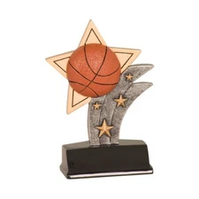 5 1/2 inch Basketball Sports Trophy Award Style-6 2 inch Insert Holder SportStar