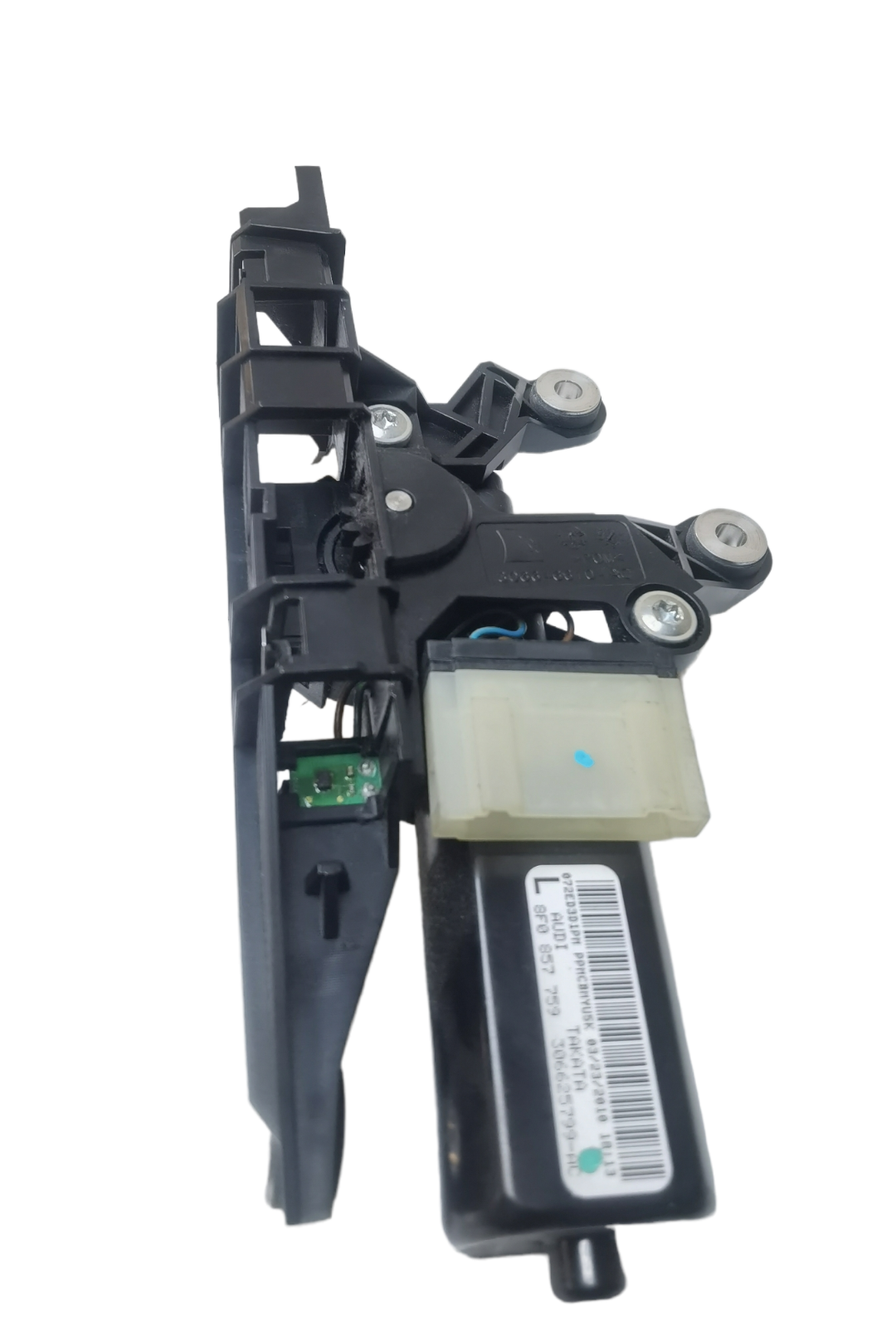 0917 AUDI A5 S5 RS5 B8 8T RIGHT SIDE SEAT BELT FEEDER ASSEMBLY OEM