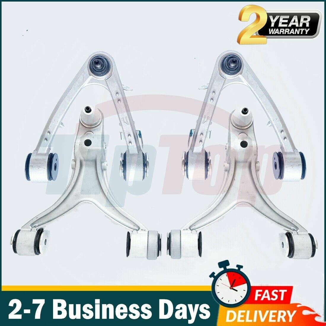 Front Upper+Lower+Left+Right Control Arms Fit Maserati Quattroporte Gran Turismo