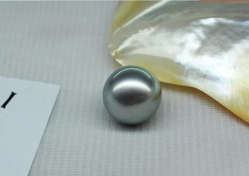 HUGE ROUND NATURAL SOUTH SEA 12MM GENUINE SILVER GRAY LOOSE PEARL UNDRILLED 