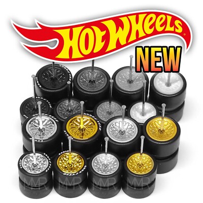 KK-Scale 1:18 Firestone Firehawk USA Pneumatici E Cerchi Set KKDCACC038 - Foto 3