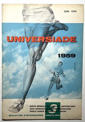 Newsletter CONI - CUSI, Turin - Universiade Nr. 3 - August 1959