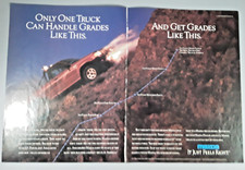Original 1990 Mazda Truck 2-Page Magazine Ad "Only One Truck Can Handle..."