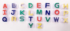 Leap Frog Fridge Phonics Magnetic Capital and Lower Case Letters 2" Word Whammer