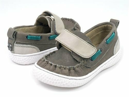 NIB LIVIE LUCA Boat Shoes North Vintage Stone Gray