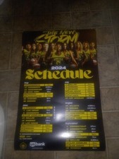 2024 SEATTLE STORM TEAM SGA POSTER 14"X22" JEWELL LOYD  NNEKA OGWUMIKE NIKA MUHL