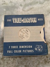 1950  s SAWYER VIEW MASTER COWBOY REEL LOT OF 7 HOPALONG, ROY ROGERS  DALE EVANS