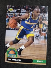 1992-93 Upper Deck All-Division Team Tim Hardaway Golden State Warriors #AD19 