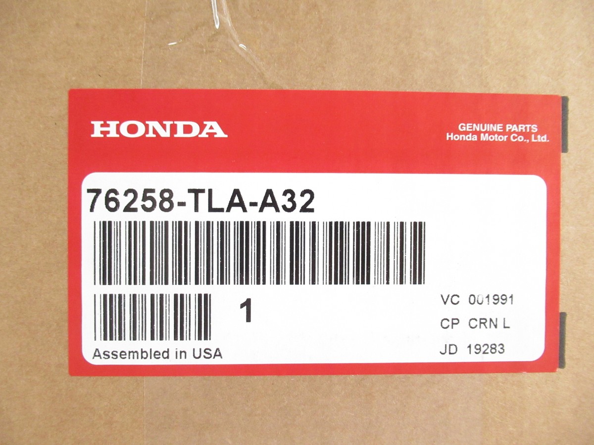 Genuine OEM Honda 76258-TLA-A32 Driver Side Mirror Assy 2017-2019