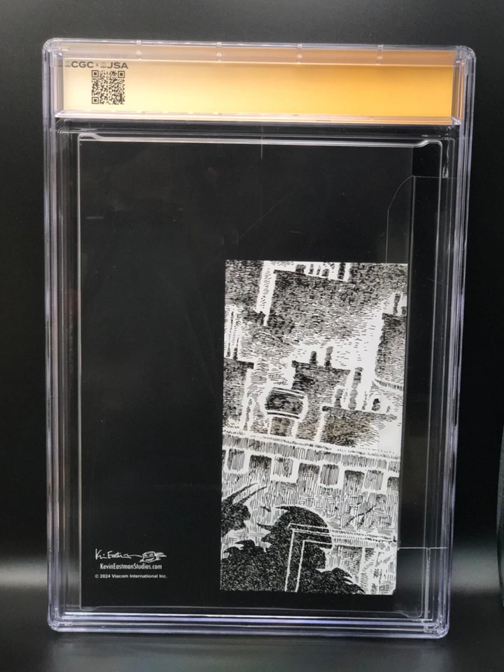 Teenage Mutant Ninja Turtles: 40th Anniversary BLK CGC 8.5 Signed Kevin Eastman - Image 2 of 4