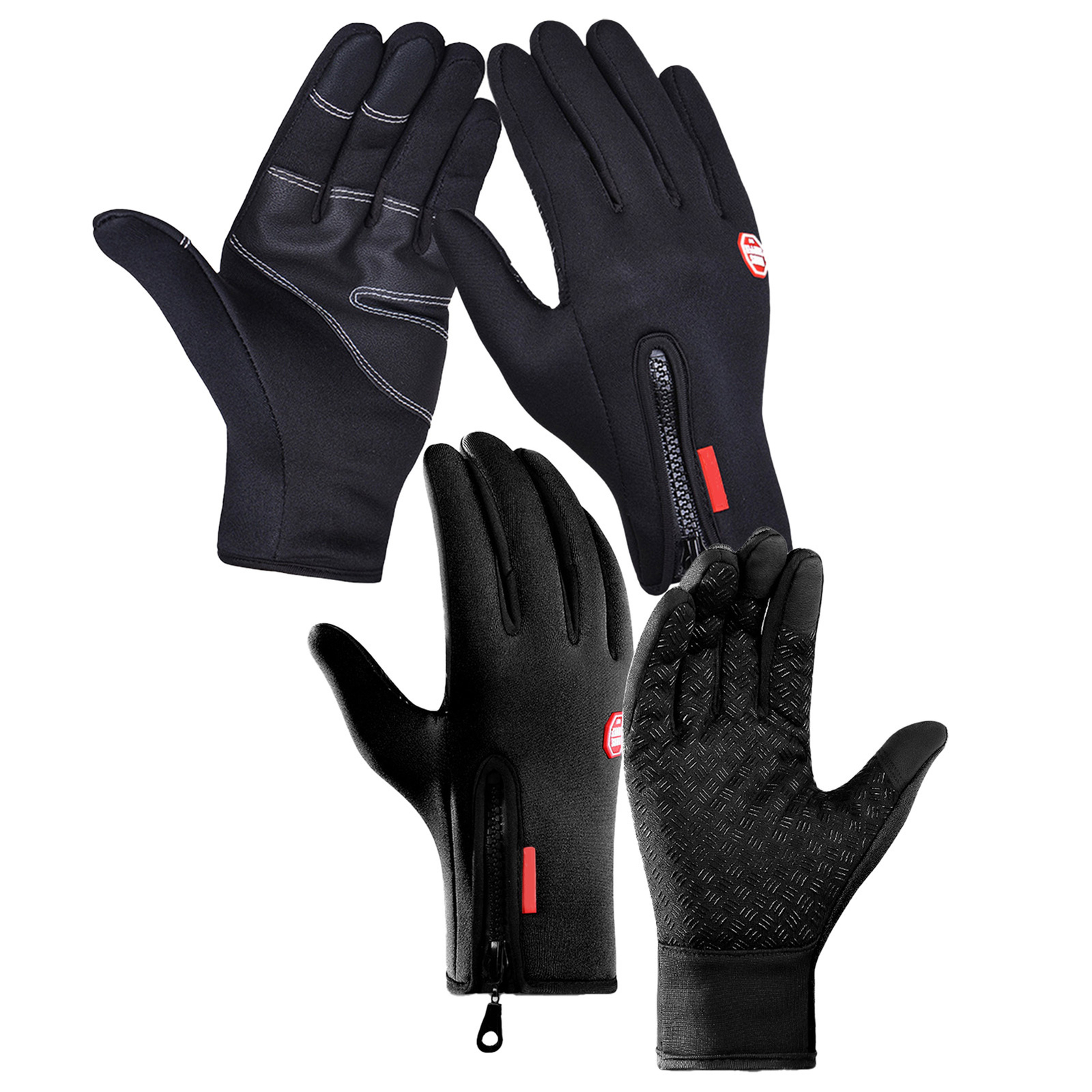 Touchscreen Winter Gloves Thermal Waterproof for Cycling Cold Weather  -image