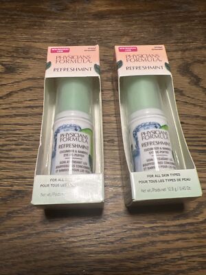 2 New Physician's Formula Refreshmint Cucumber & Bamboo Eye De-Puffer #PF10567