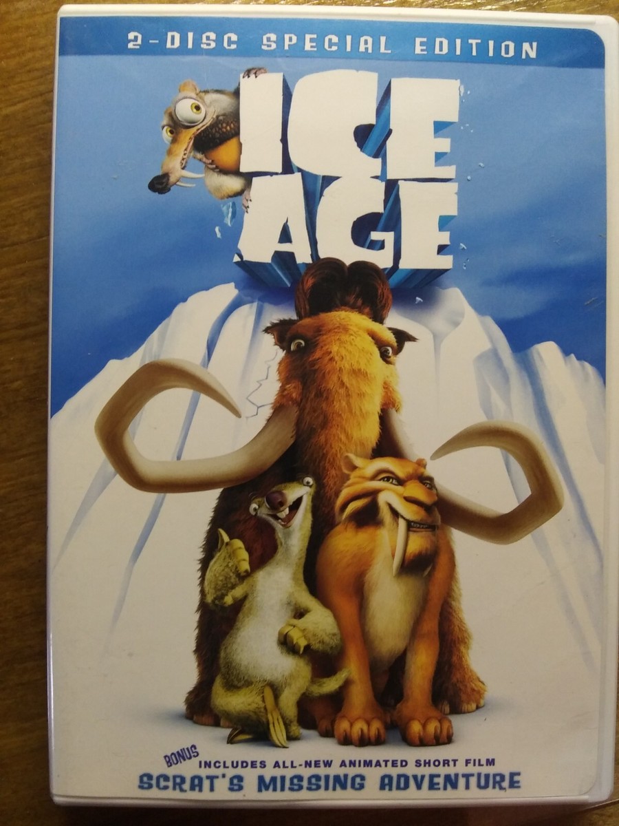 Ice Age, 2-disc special edition, full screen and widescreen (2002 DVD)