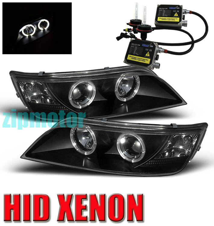 19962002 BMW Z3 PROJECTOR HEADLIGHTS +HID BLACK 97 98 eBay