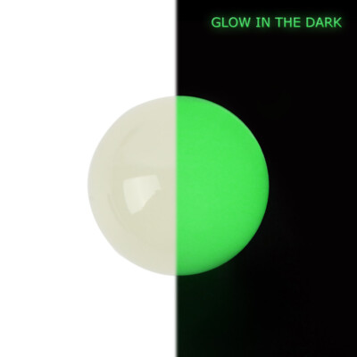 JDM GLOW In the Dark GREEN Round Ball Shift Knob Manual Gear Shifter Universal 
