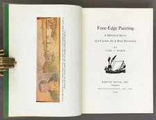 First Edn. + Prospectus   Carl J. Weber   Fore-Edge Painting   Harvey House 1966