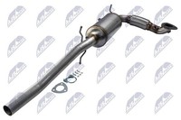 Dieselpartikelfilter RußPartikelfilter Dpf Mit Schrauben + Schellen FÜR Ford