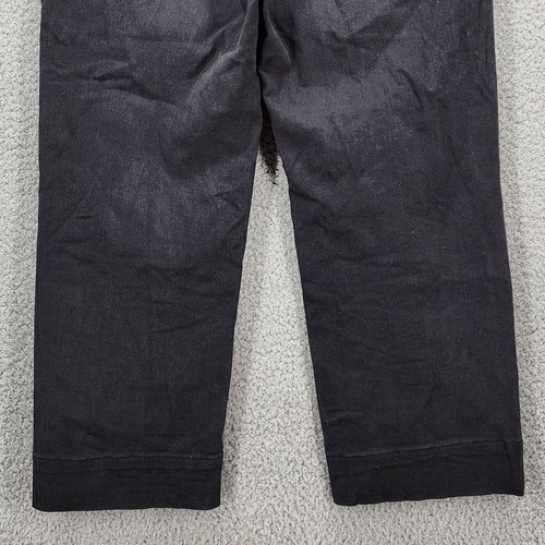 Everlane The Way High Drape Pant Black Organic Cotton Size 2 Women's - Afbeelding 12 van 13