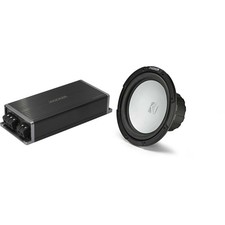 Kicker Marine KPX500.1 Powersports Amp  10" 2 Ohm Subwoofer Audio Upgrade